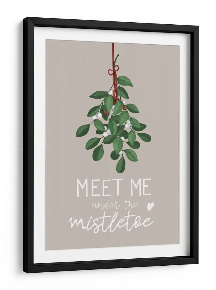 Encuéntrame bajo el muérdago - EMELIEmaria | Cuadro decorativo de Canvas Lab