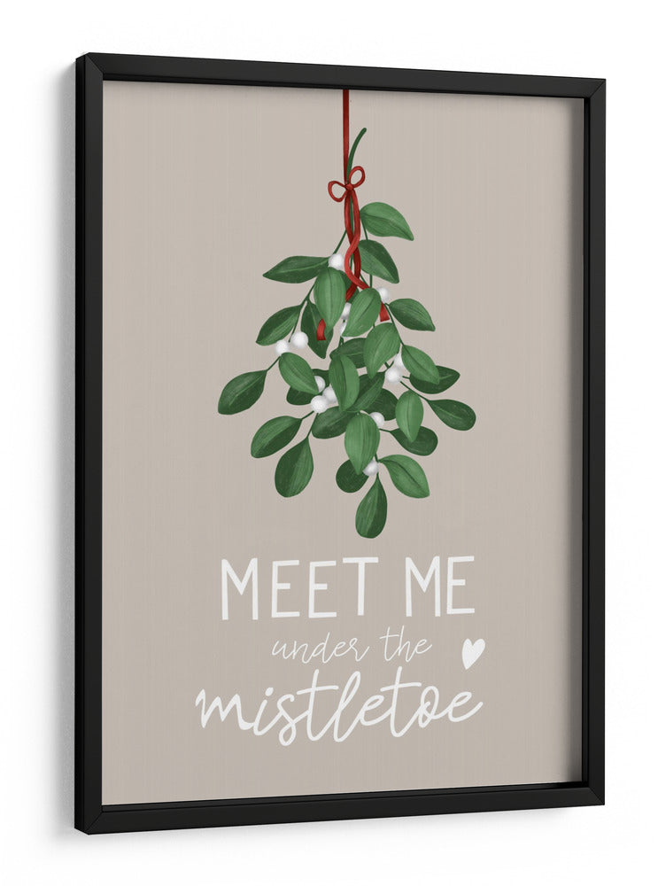 Encuéntrame bajo el muérdago - EMELIEmaria | Cuadro decorativo de Canvas Lab