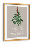 Encuéntrame bajo el muérdago - EMELIEmaria | Cuadro decorativo de Canvas Lab