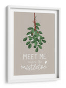 Encuéntrame bajo el muérdago - EMELIEmaria | Cuadro decorativo de Canvas Lab