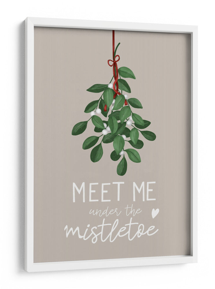 Encuéntrame bajo el muérdago - EMELIEmaria | Cuadro decorativo de Canvas Lab
