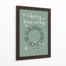 Los tiempos felices que vienen, verde - EMELIEmaria | Cuadro decorativo de Canvas Lab