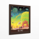 Rick and Morty adventure | Cuadro decorativo de Canvas Lab
