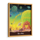 Rick and Morty adventure | Cuadro decorativo de Canvas Lab