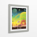 Rick and Morty adventure | Cuadro decorativo de Canvas Lab