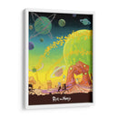 Rick and Morty adventure | Cuadro decorativo de Canvas Lab