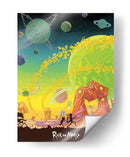 Rick and Morty adventure | Cuadro decorativo de Canvas Lab