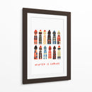 Se acerca el invierno - Fluidys Studio | Cuadro decorativo de Canvas Lab