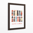 Se acerca el invierno - Fluidys Studio | Cuadro decorativo de Canvas Lab