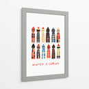Se acerca el invierno - Fluidys Studio | Cuadro decorativo de Canvas Lab