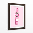Charm Cascanueces Rosa - Athene Fritsch | Cuadro decorativo de Canvas Lab