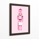 Charm Cascanueces Rosa - Athene Fritsch | Cuadro decorativo de Canvas Lab
