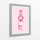 Charm Cascanueces Rosa - Athene Fritsch | Cuadro decorativo de Canvas Lab