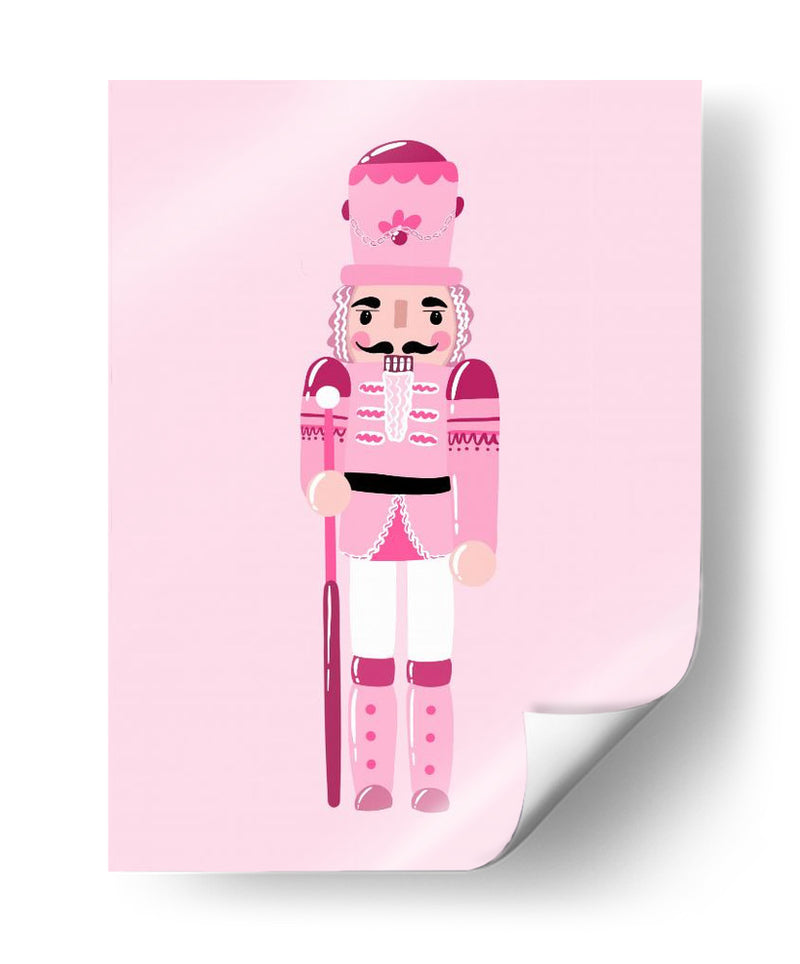 Charm Cascanueces Rosa - Athene Fritsch | Cuadro decorativo de Canvas Lab