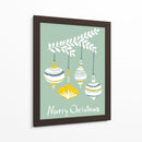 Alegres pequeñas bolas de Navidad menta - Annick | Cuadro decorativo de Canvas Lab