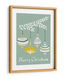 Alegres pequeñas bolas de Navidad menta - Annick | Cuadro decorativo de Canvas Lab