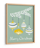 Alegres pequeñas bolas de Navidad menta - Annick | Cuadro decorativo de Canvas Lab