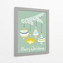 Alegres pequeñas bolas de Navidad menta - Annick | Cuadro decorativo de Canvas Lab