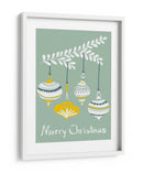 Alegres pequeñas bolas de Navidad menta - Annick | Cuadro decorativo de Canvas Lab