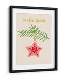 Estrella navideña brillante y alegre - Annick | Cuadro decorativo de Canvas Lab