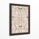 Patrón de cintas y lazos de William Morris - Annick | Cuadro decorativo de Canvas Lab