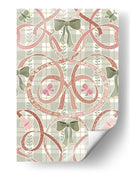 Patrón de cintas y lazos de William Morris - Annick | Cuadro decorativo de Canvas Lab
