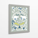 Arte popular, oso polar stay cool - Annick | Cuadro decorativo de Canvas Lab