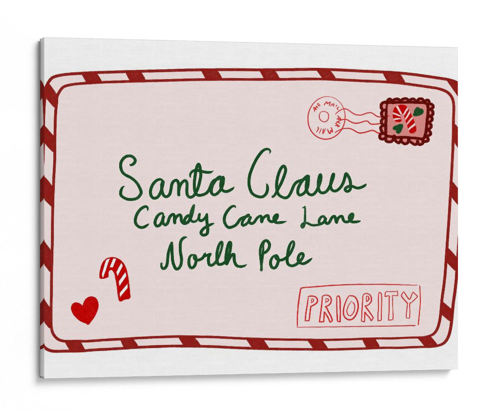 Carta para Santa - Athene Fritsch | Cuadro decorativo de Canvas Lab