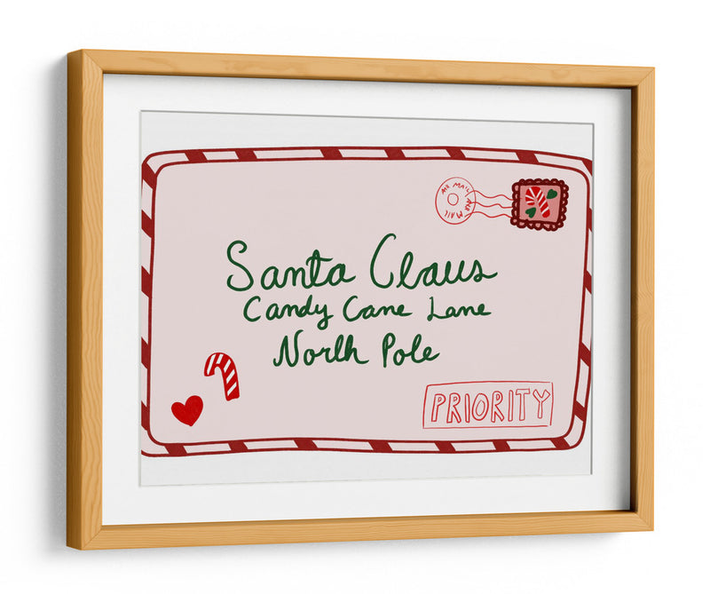 Carta para Santa - Athene Fritsch | Cuadro decorativo de Canvas Lab