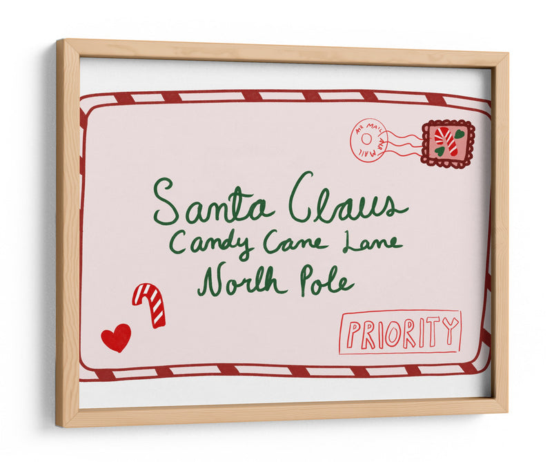 Carta para Santa - Athene Fritsch | Cuadro decorativo de Canvas Lab