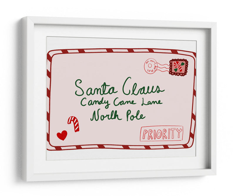Carta para Santa - Athene Fritsch | Cuadro decorativo de Canvas Lab