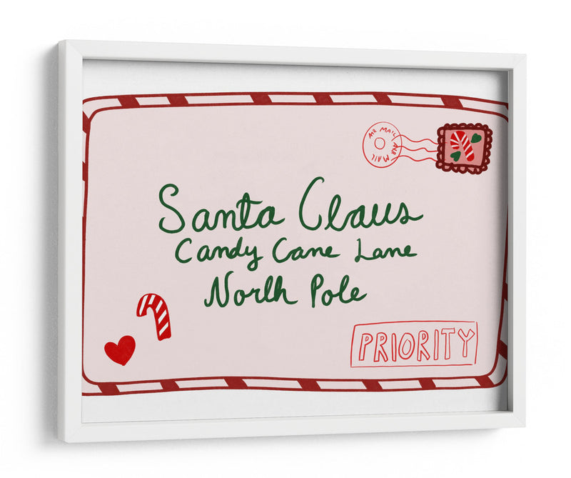 Carta para Santa - Athene Fritsch | Cuadro decorativo de Canvas Lab