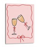 Brindis con champán - Athene Fritsch | Cuadro decorativo de Canvas Lab
