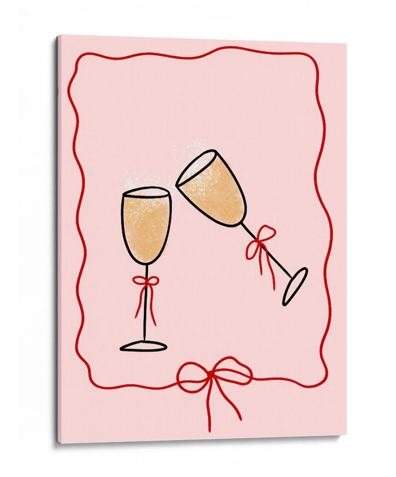 Brindis con champán - Athene Fritsch | Cuadro decorativo de Canvas Lab