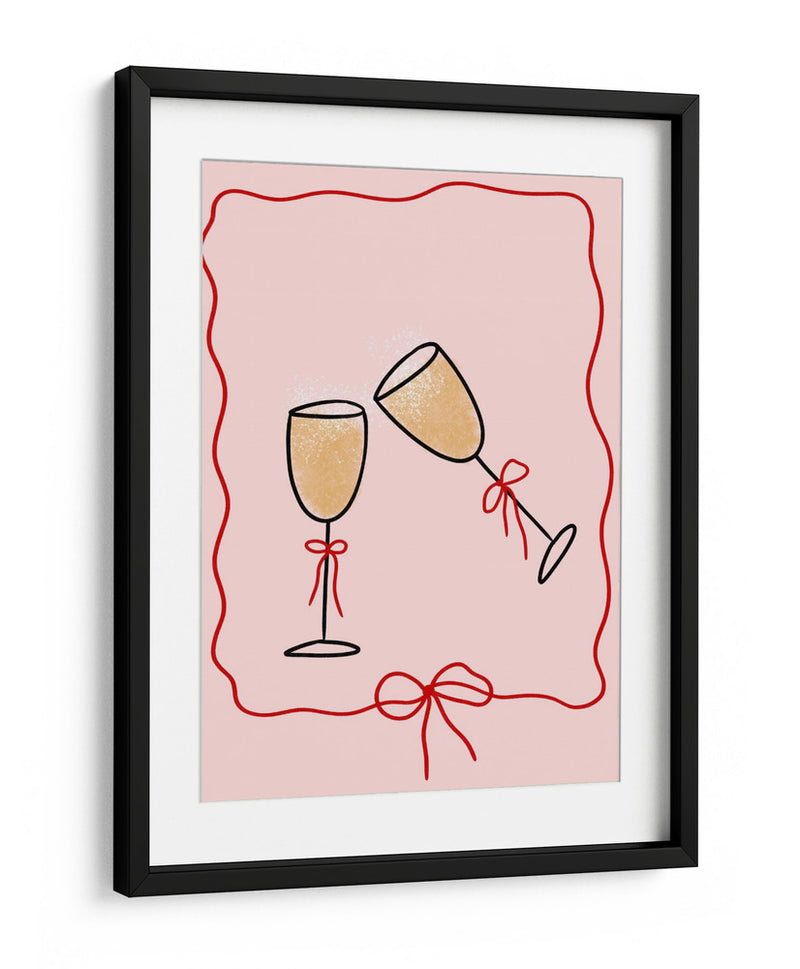 Brindis con champán - Athene Fritsch | Cuadro decorativo de Canvas Lab