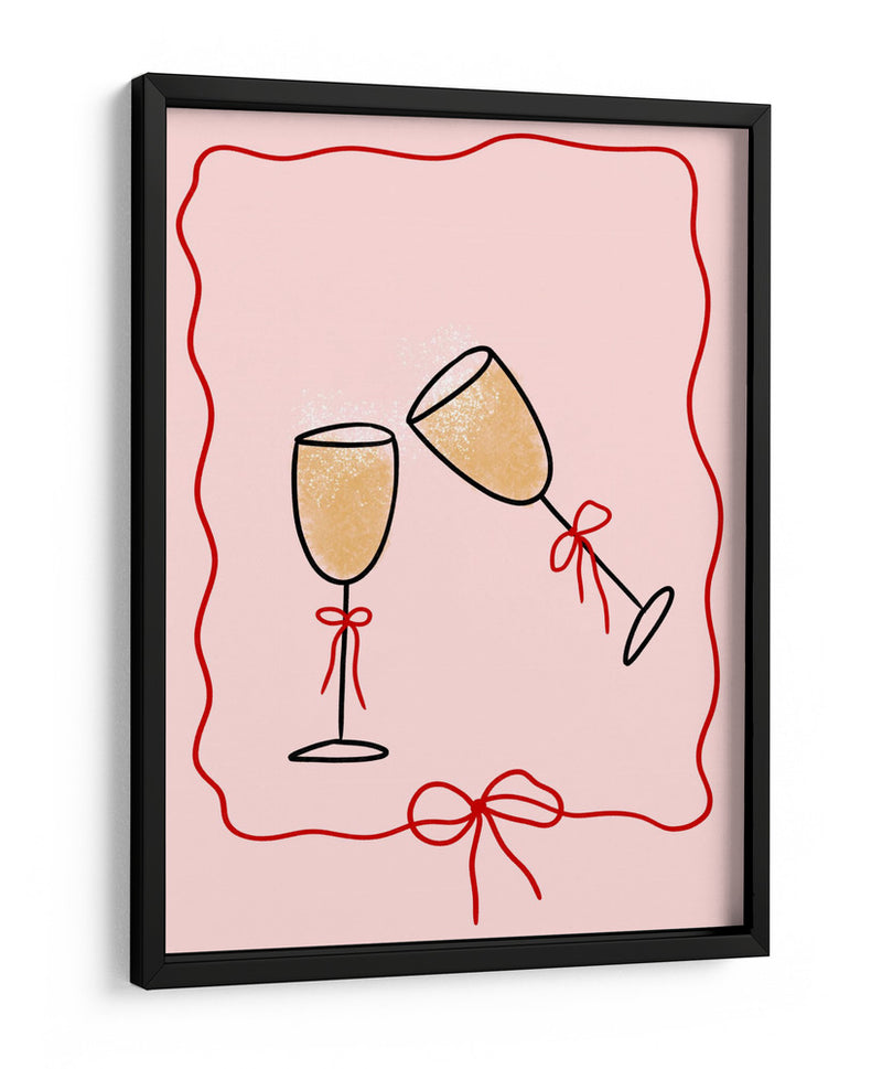 Brindis con champán - Athene Fritsch | Cuadro decorativo de Canvas Lab