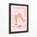 Brindis con champán - Athene Fritsch | Cuadro decorativo de Canvas Lab