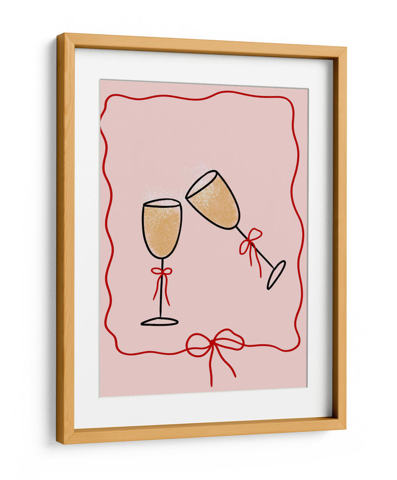 Brindis con champán - Athene Fritsch | Cuadro decorativo de Canvas Lab