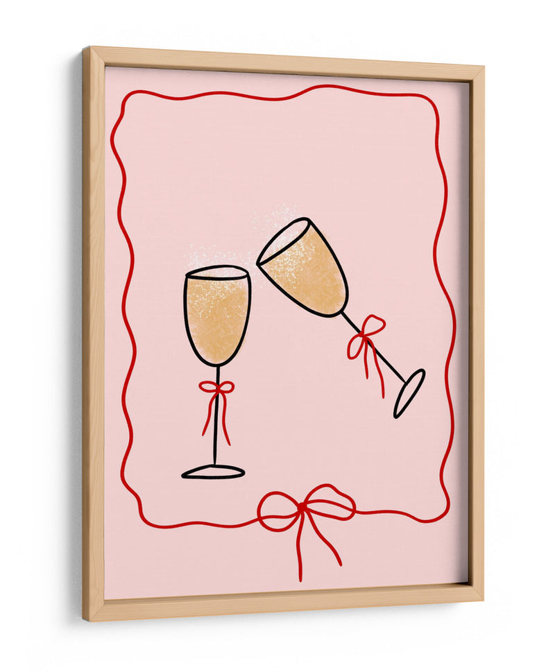 Brindis con champán - Athene Fritsch | Cuadro decorativo de Canvas Lab