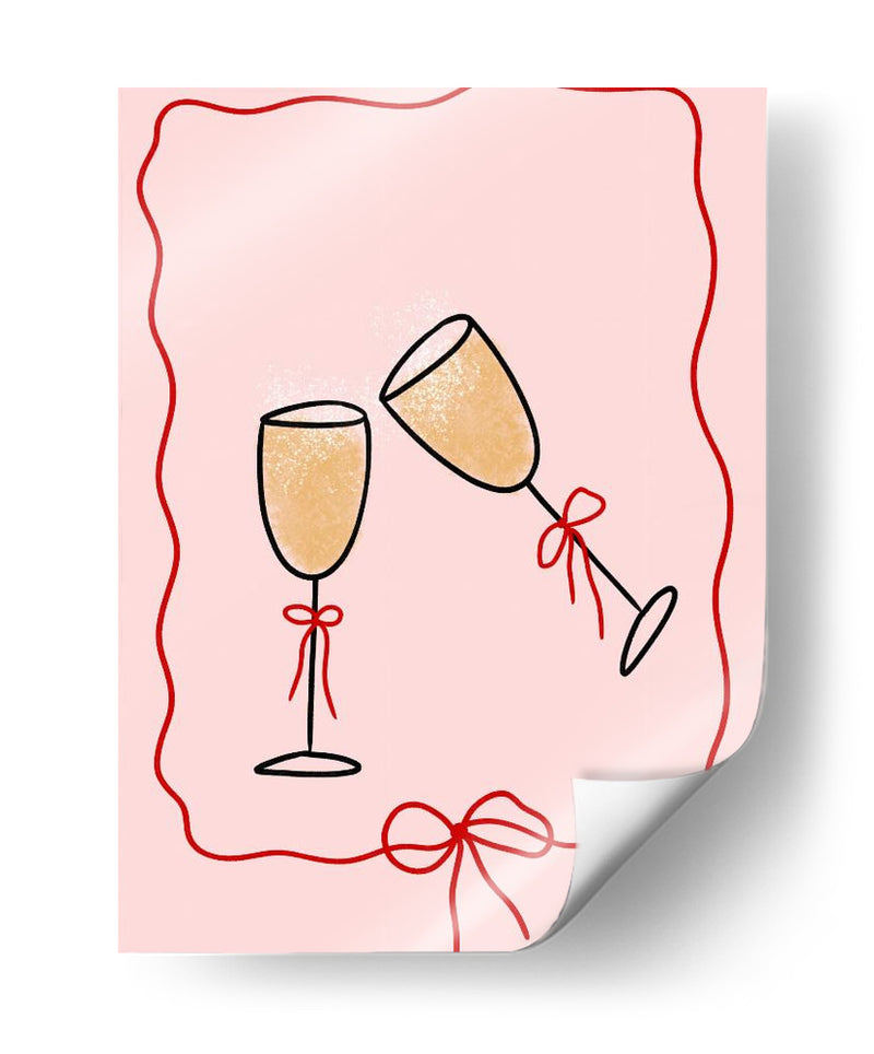 Brindis con champán - Athene Fritsch | Cuadro decorativo de Canvas Lab