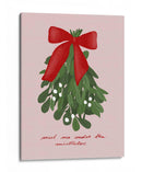 Beso bajo el muérdago - Athene Fritsch | Cuadro decorativo de Canvas Lab