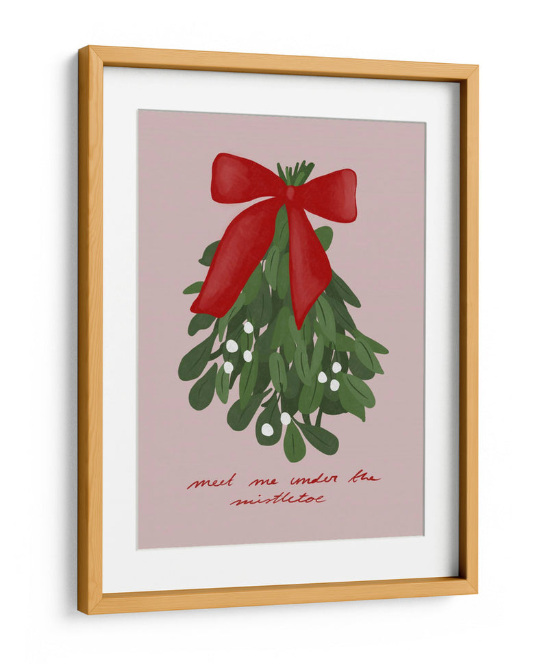 Beso bajo el muérdago - Athene Fritsch | Cuadro decorativo de Canvas Lab