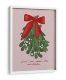 Beso bajo el muérdago - Athene Fritsch | Cuadro decorativo de Canvas Lab