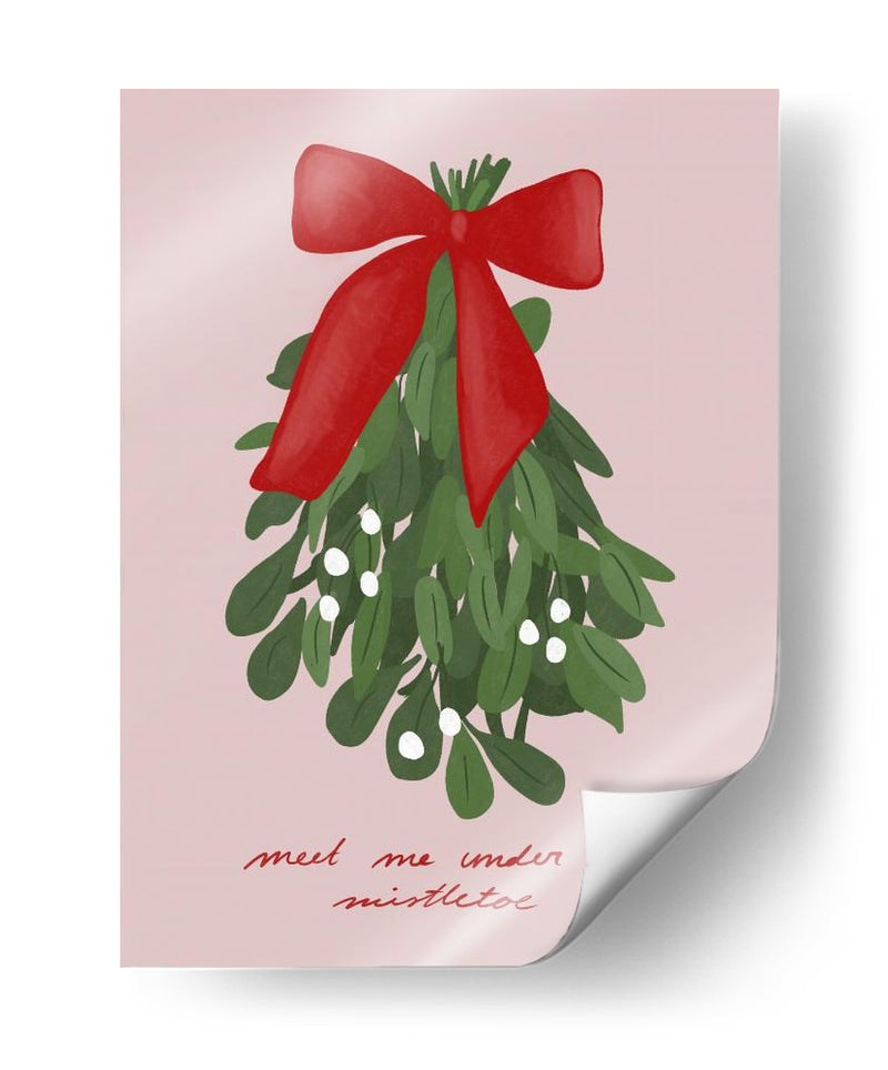 Beso bajo el muérdago - Athene Fritsch | Cuadro decorativo de Canvas Lab