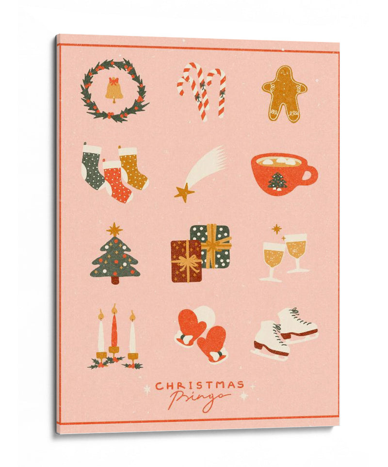 Lotería Navideña - NKTN | Cuadro decorativo de Canvas Lab