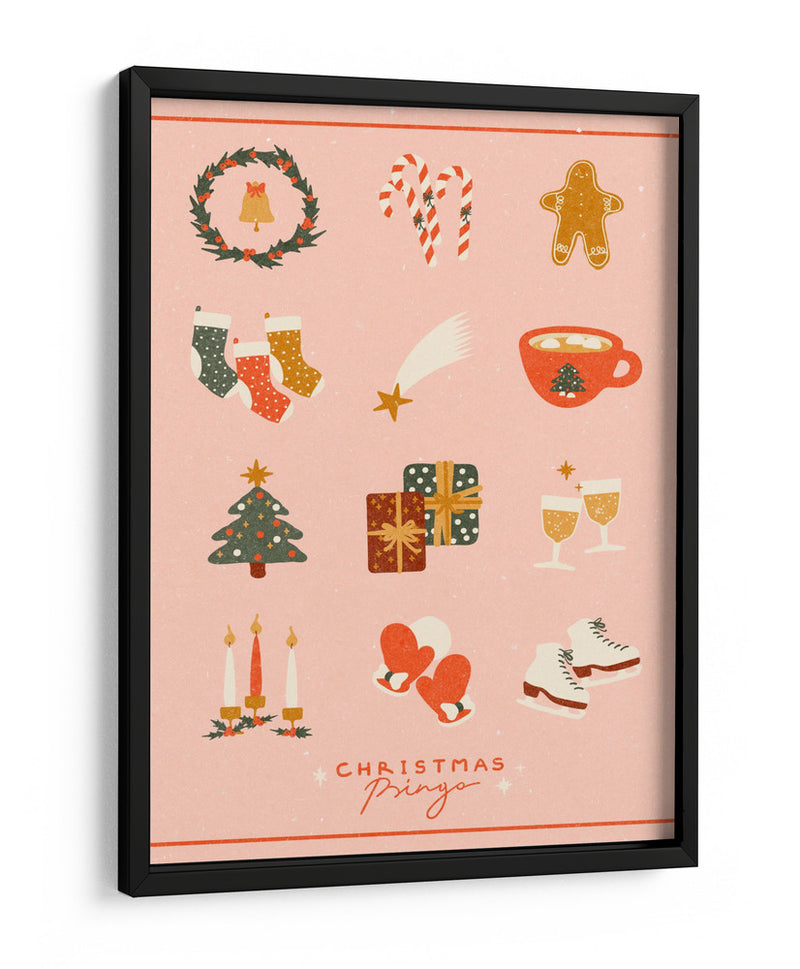 Lotería Navideña - NKTN | Cuadro decorativo de Canvas Lab