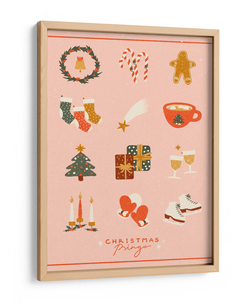 Lotería Navideña - NKTN | Cuadro decorativo de Canvas Lab