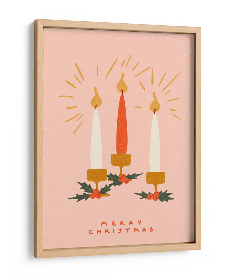 Velas de Navidad - NKTN | Cuadro decorativo de Canvas Lab