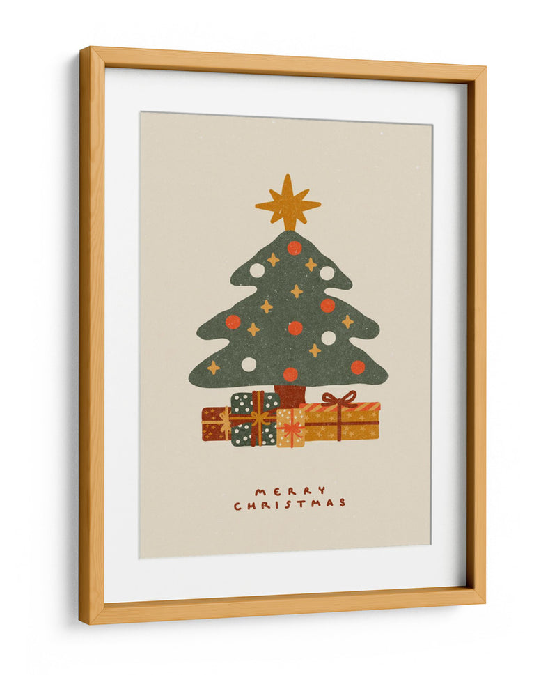 Árbol de Navidad con regalos - NKTN | Cuadro decorativo de Canvas Lab