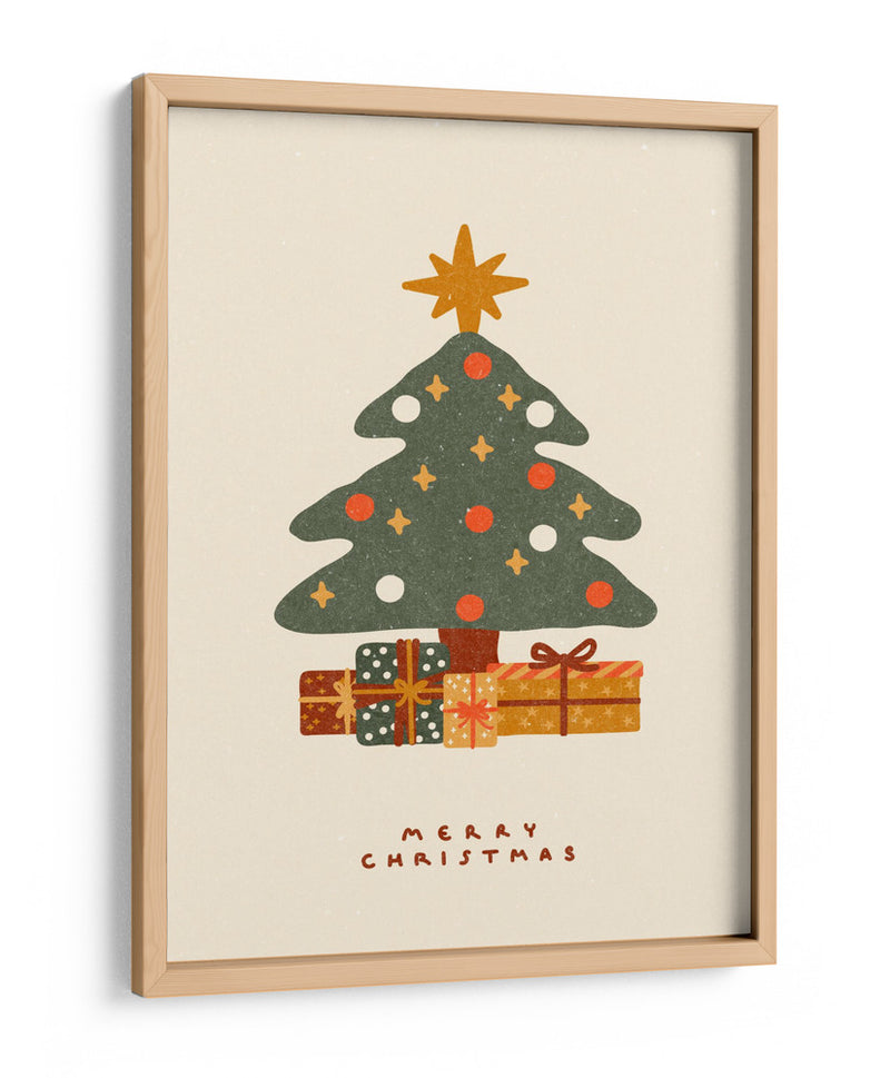 Árbol de Navidad con regalos - NKTN | Cuadro decorativo de Canvas Lab